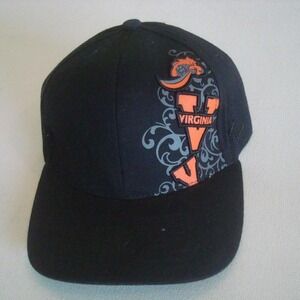 VIRGINIA TECH M/LG HAT CAP VINTAGE 00S Y2K H5-2